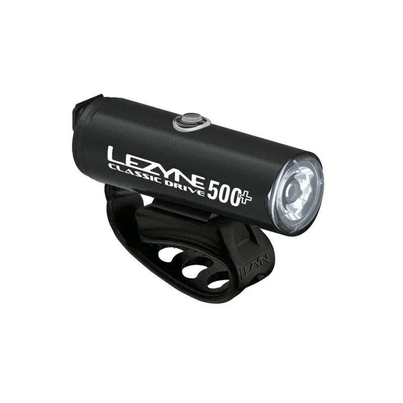 Lezyne CLASSIC DRIVE 500+ Frontlicht, Schwarz Lezyne CLASSIC DRIVE 500+ Frontlicht, Schwarz