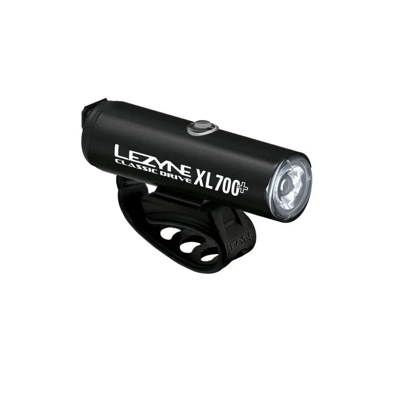 Lezyne CLASSIC DRIVE XL 700+ Frontlicht, Schwarz Lezyne CLASSIC DRIVE XL 700+ Frontlicht, Schwarz