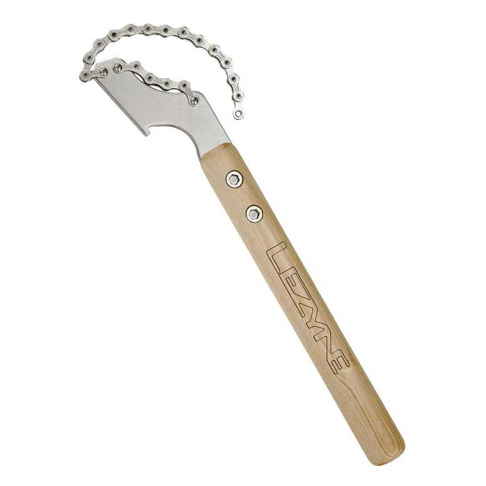 Lezyne Classic Kassettenextraktor, Nickel / wood, One Size Lezyne Classic Kassettenextraktor, Nickel / wood, One Size