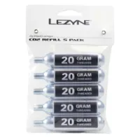 Lezyne CO2 - Ersatzkartusche mit Gewinde 25 g - 5 Stück Lezyne CO2 - Ersatzkartusche mit Gewinde 25 g - 5 Stück