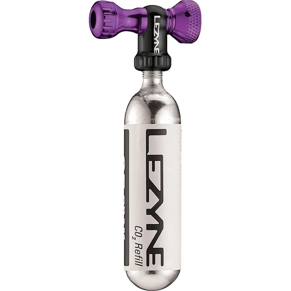 Lezyne Control Drive 25g Co2-kartusche, Red / sulver, One Size Lezyne Control Drive 25g Co2-kartusche, Red / sulver, One Size