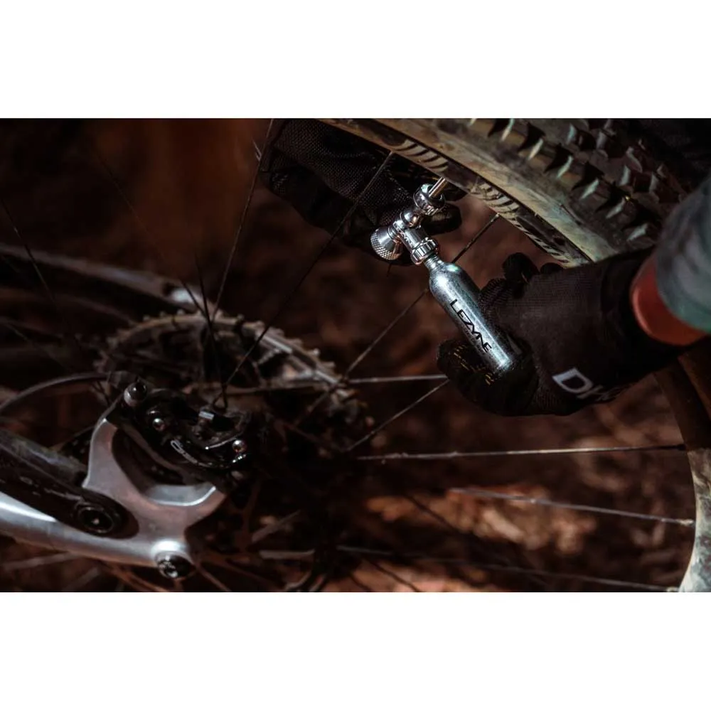 Lezyne Control Drive Co2 Pumpenkopf, Gloss silver, One Size Lezyne Control Drive Co2 Pumpenkopf, Gloss silver, One Size