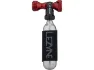 Lezyne Control Drive CO2 Pumpenkopf mit CO2 Kartusche 25 g