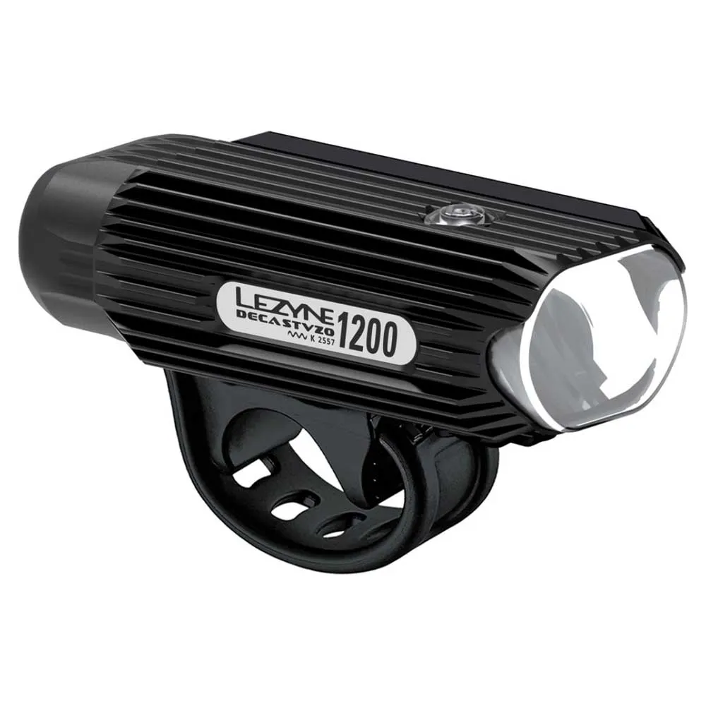 Lezyne Deca Stvzo 1200 Loaded Frontlicht, Black, 1200 Lumina Lezyne Deca Stvzo 1200 Loaded Frontlicht, Black, 1200 Lumina