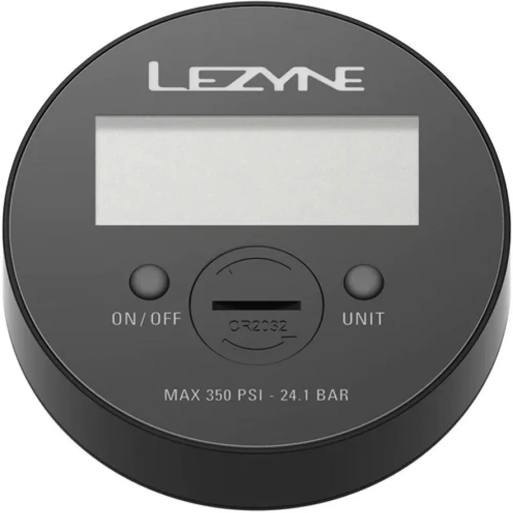 Lezyne Digital Manometer, Black, 350psi Lezyne Digital Manometer, Black, 350psi