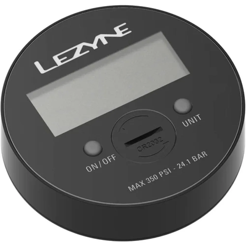 Lezyne Digital Manometer, Black, 350psi Lezyne Digital Manometer, Black, 350psi