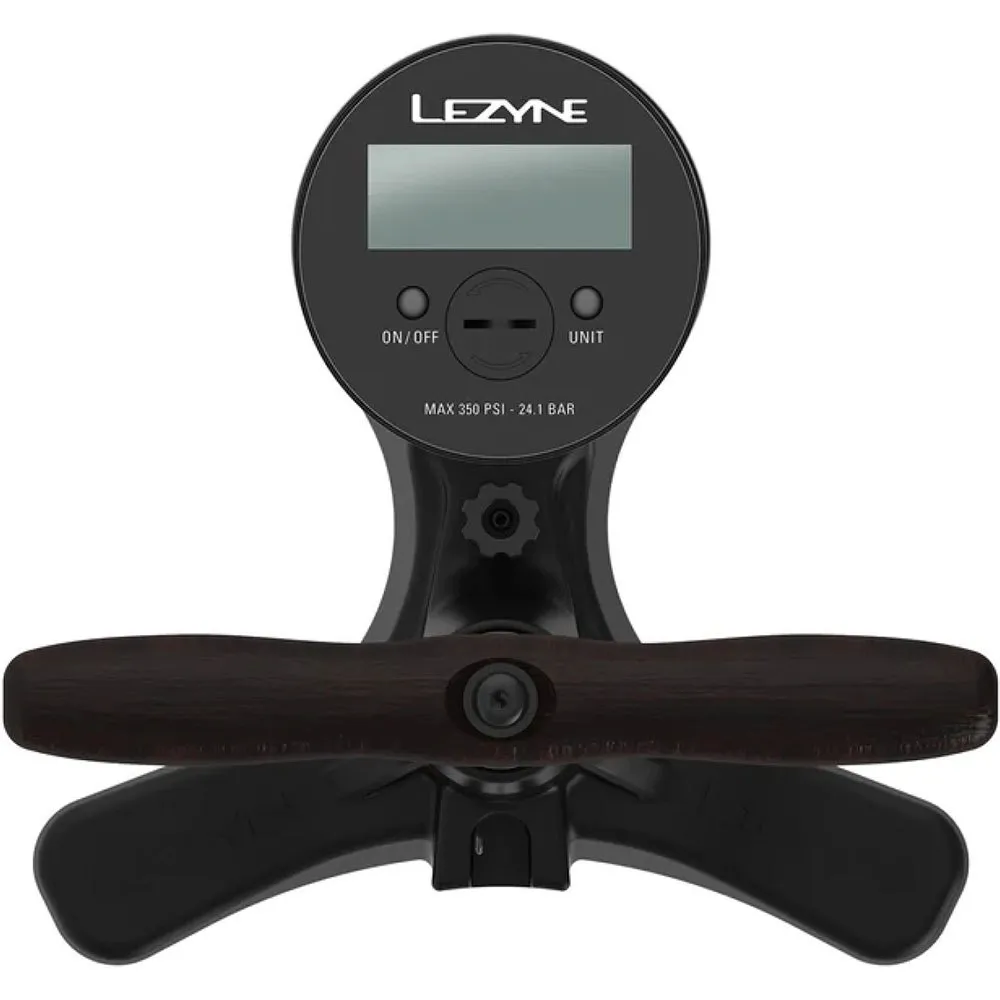 Lezyne Digital Manometer, Black, 350psi Lezyne Digital Manometer, Black, 350psi