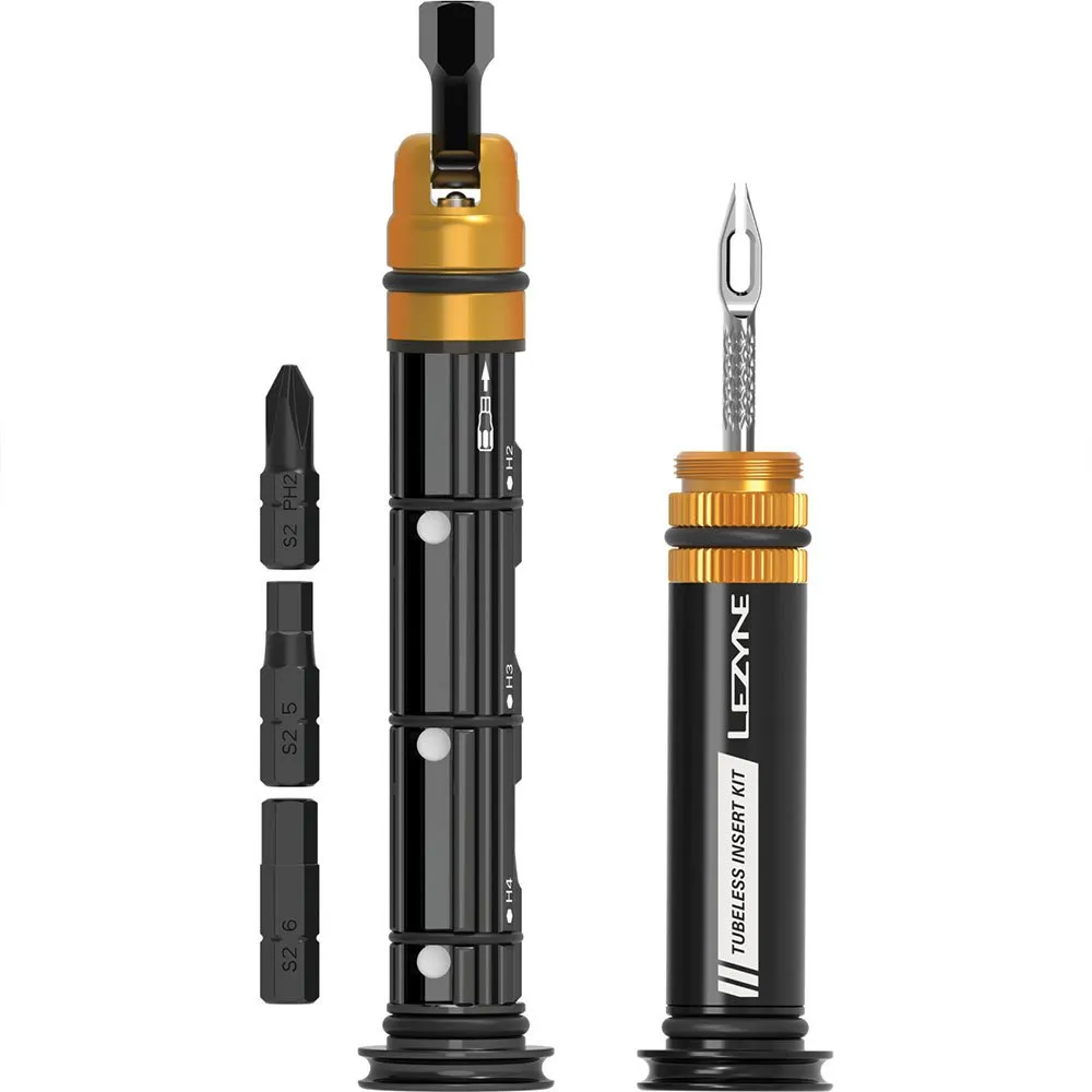 Lezyne Dual Insert Kit Multitool und Tubeless Reparaturset Lezyne Dual Insert Kit Multitool und Tubeless Reparaturset