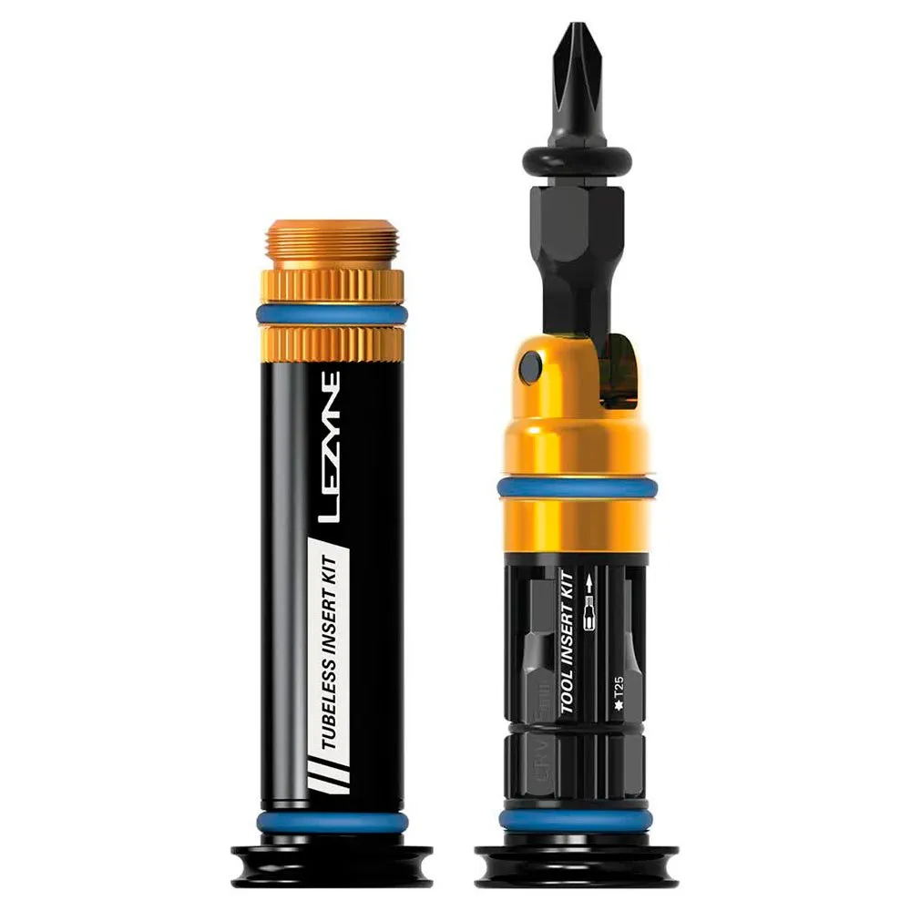 Lezyne Dual Insert Reparatursatz, Black, One Size Lezyne Dual Insert Reparatursatz, Black, One Size