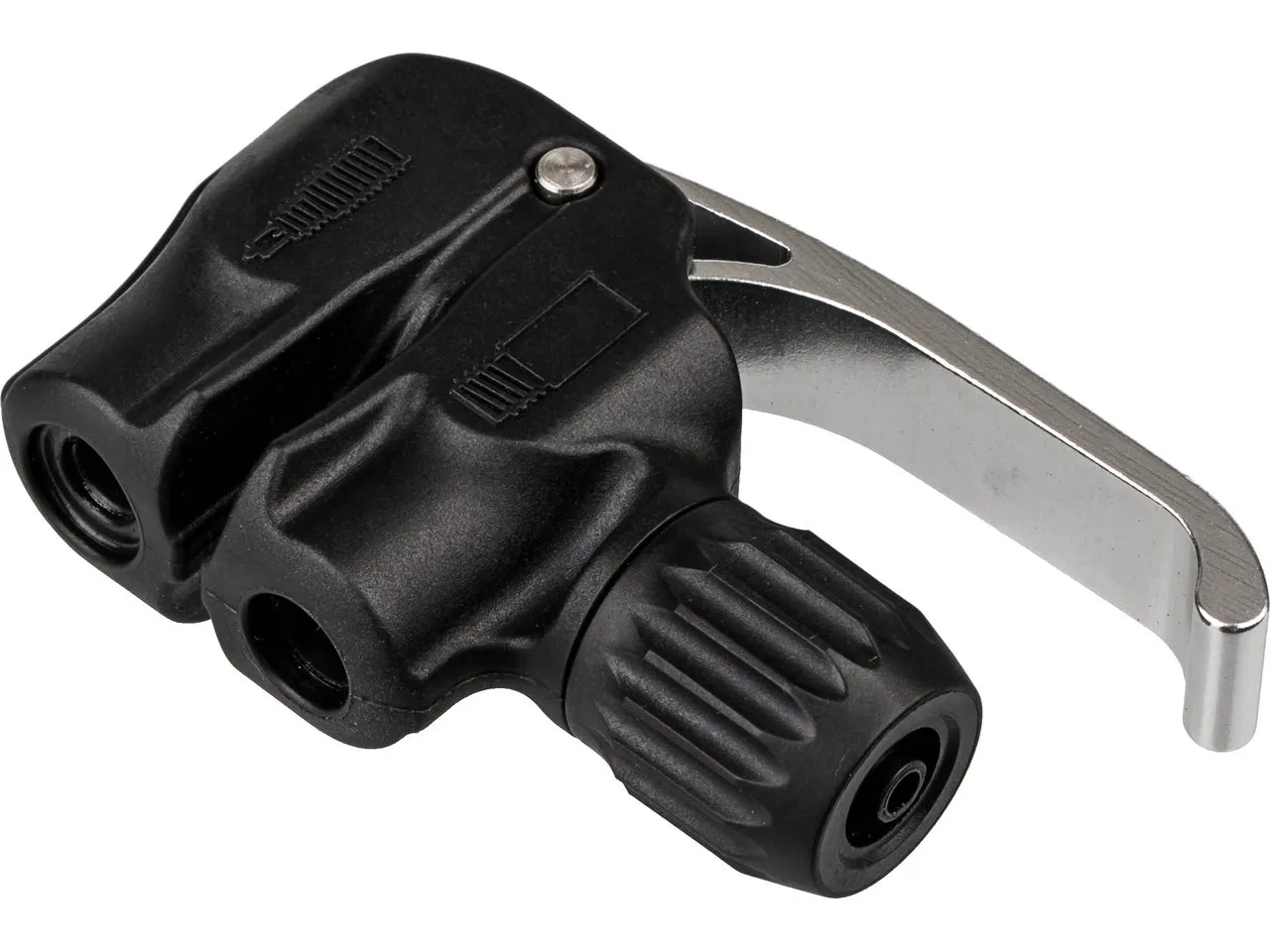 Lezyne Dual Valve Pumpenkopf, Schwarz, one_size Lezyne Dual Valve Pumpenkopf, Schwarz, one_size