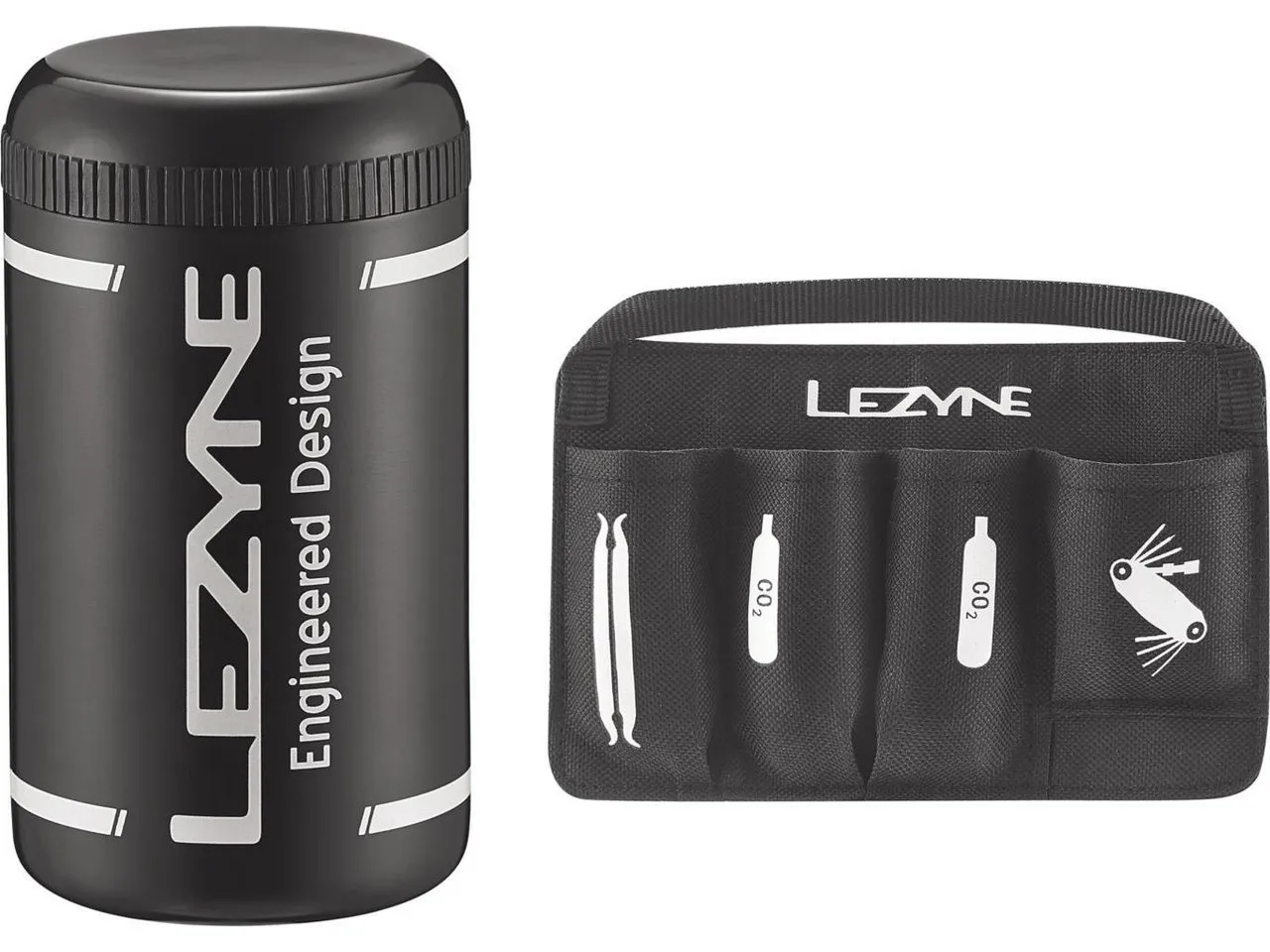 Lezyne Flow Caddy Werkzeugdose + Organizer, Schwarz, one_size Lezyne Flow Caddy Werkzeugdose + Organizer, Schwarz, one_size