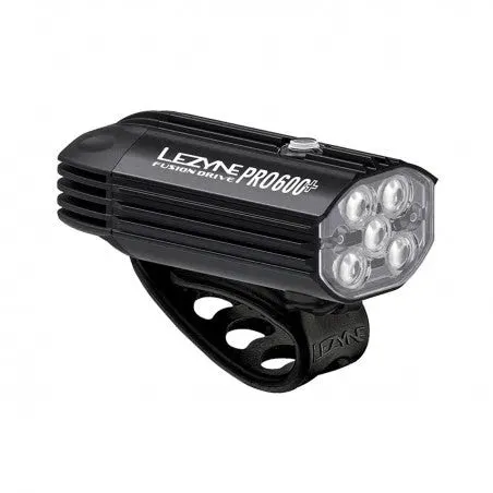 Lezyne Fusion Drive Pro+ 600 Frontlicht, Schwarz Lezyne Fusion Drive Pro+ 600 Frontlicht, Schwarz
