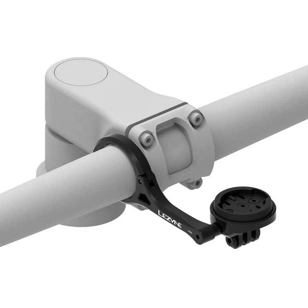 Lezyne Garmin/wahoo Forward Gopro Fahrradcomputerhalterung, Black, One Size Lezyne Garmin/wahoo Forward Gopro Fahrradcomputerhalterung, Black, One Size