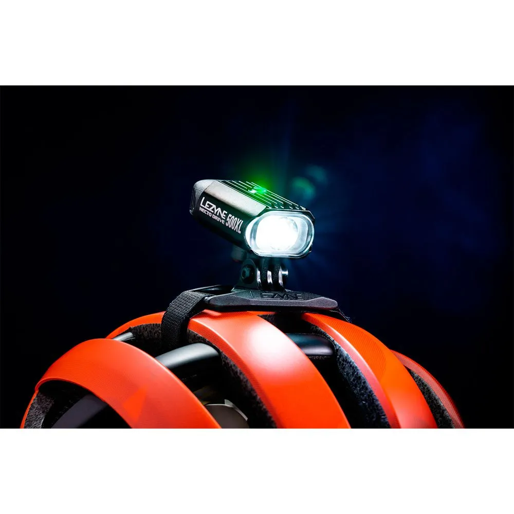 Lezyne Hecto Drive 500xl Frontlicht, Gloss black, 500 Lumina Lezyne Hecto Drive 500xl Frontlicht, Gloss black, 500 Lumina