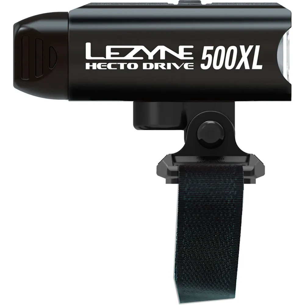 Lezyne Hecto Drive 500xl Frontlicht, Gloss black, 500 Lumina Lezyne Hecto Drive 500xl Frontlicht, Gloss black, 500 Lumina
