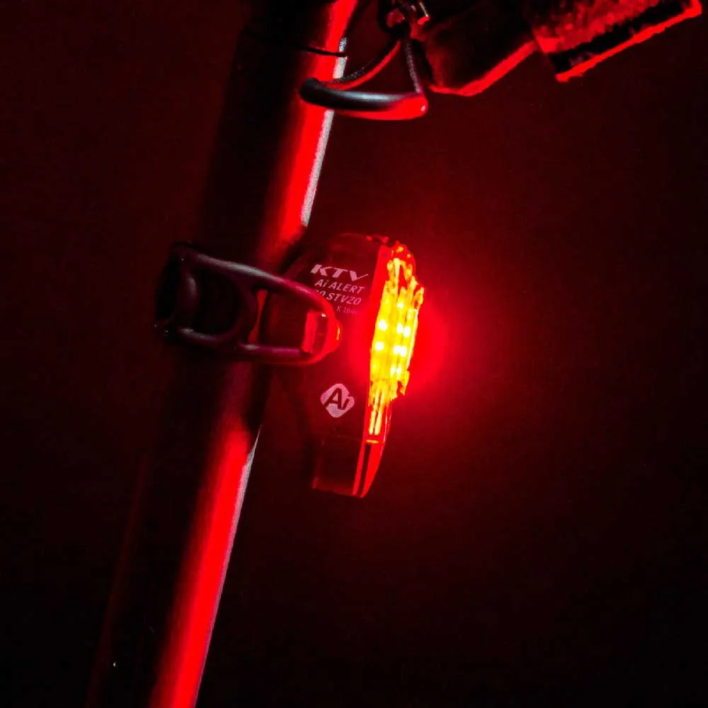 Lezyne Ktv Pro Ai Alert Stvzo Rücklicht, Black, 11 Lumina Lezyne Ktv Pro Ai Alert Stvzo Rücklicht, Black, 11 Lumina