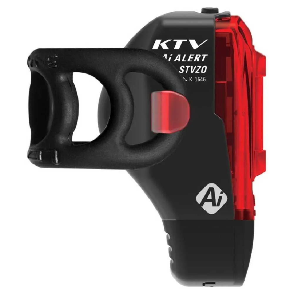 Lezyne Ktv Pro Ai Alert Stvzo Rücklicht, Black, 11 Lumina Lezyne Ktv Pro Ai Alert Stvzo Rücklicht, Black, 11 Lumina