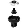Lezyne Led Qpro Montageadapter, Black, One Size