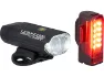Lezyne Macro 500 + Strip Beleuchtungsset mit StVZO-Zulassung, Schwarz, 500 Lumen