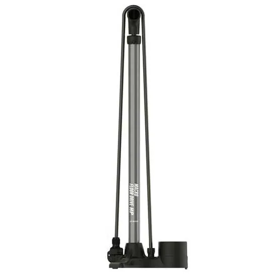Lezyne Macro Drive Dv Flat Standpumpe, Silver, 220psi Lezyne Macro Drive Dv Flat Standpumpe, Silver, 220psi