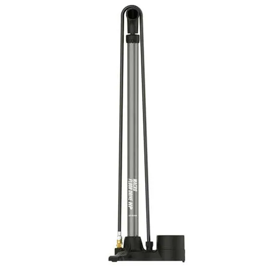 Lezyne Macro Drive Dv Flat Standpumpe, Silver, 220psi Lezyne Macro Drive Dv Flat Standpumpe, Silver, 220psi