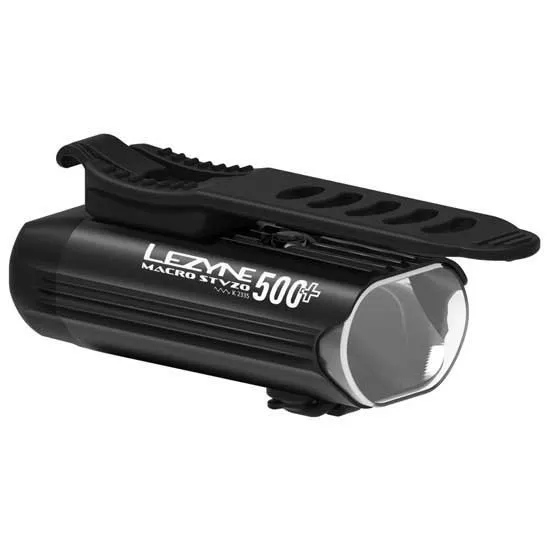 Lezyne Macro Stvzo 500+ Reverse Frontlicht, Black, 500 Lumina Lezyne Macro Stvzo 500+ Reverse Frontlicht, Black, 500 Lumina