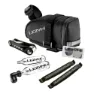 Lezyne Medium Caddy Co2 Kit Werkzeug-satteltasche, Black, One Size