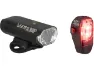 Lezyne Micro 300 + KTV Drive Beleuchtungsset mit StVZO-Zulassung, Schwarz, 300 Lumen