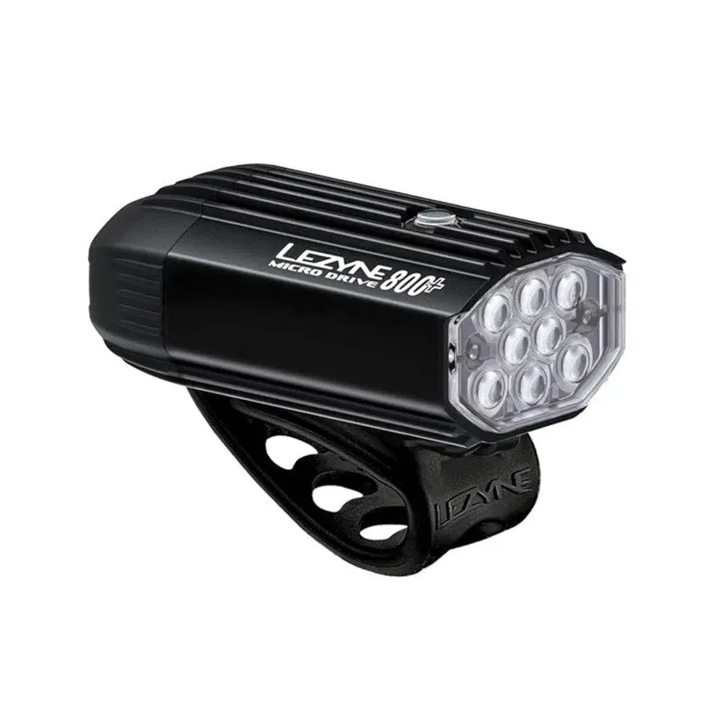 Lezyne MICRO DRIVE 800+ Frontlicht, Schwarz Lezyne MICRO DRIVE 800+ Frontlicht, Schwarz