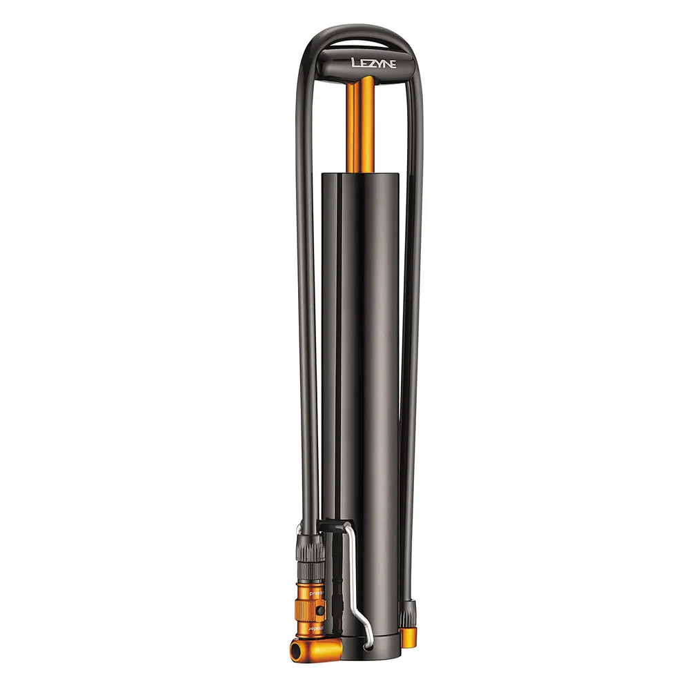 Lezyne Micro Drive Xl Standpumpe, Gloss black, 35psi Lezyne Micro Drive Xl Standpumpe, Gloss black, 35psi