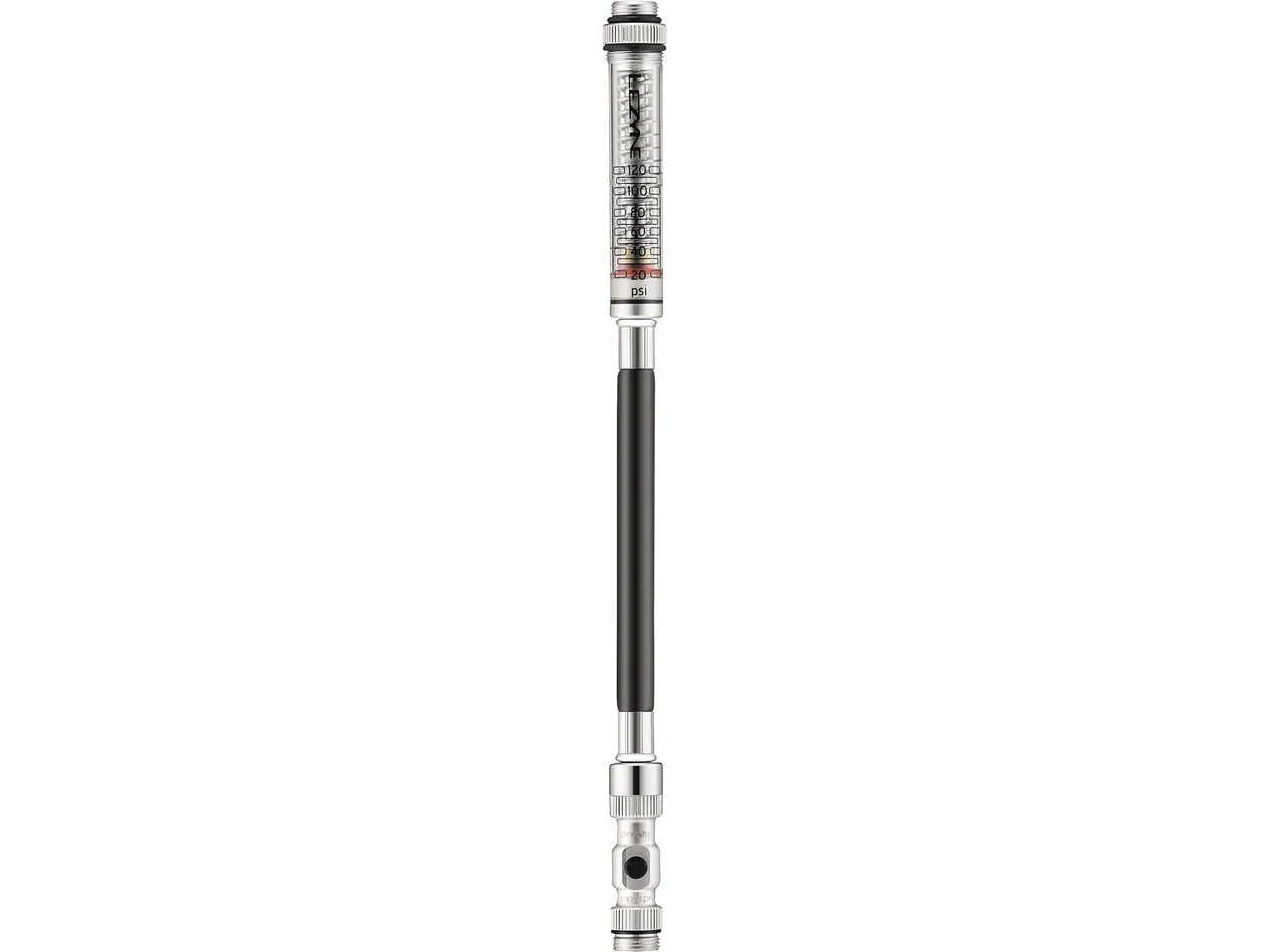 Lezyne Pen Gauge Druckmessschlauch, Grau, one_size