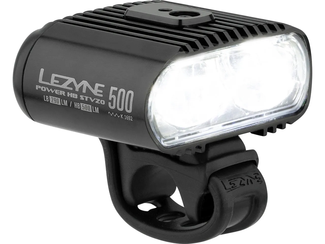 Lezyne Power HB Drive 500 Loaded LED Frontlicht mit StVZO-Zulassung, Schwarz, 500 Lumen Lezyne Power HB Drive 500 Loaded LED Frontlicht mit StVZO-Zulassung, Schwarz, 500 Lumen