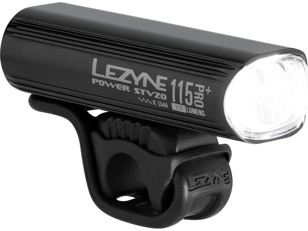 Lezyne Power Pro 115+ LED Frontlicht mit StVZO-Zulassung, Schwarz, 115 Lux Lezyne Power Pro 115+ LED Frontlicht mit StVZO-Zulassung, Schwarz, 115 Lux