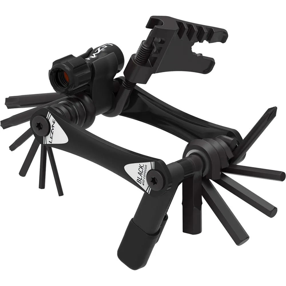 Lezyne Rap Ii 20 Multitool, Black, One Size Lezyne Rap Ii 20 Multitool, Black, One Size