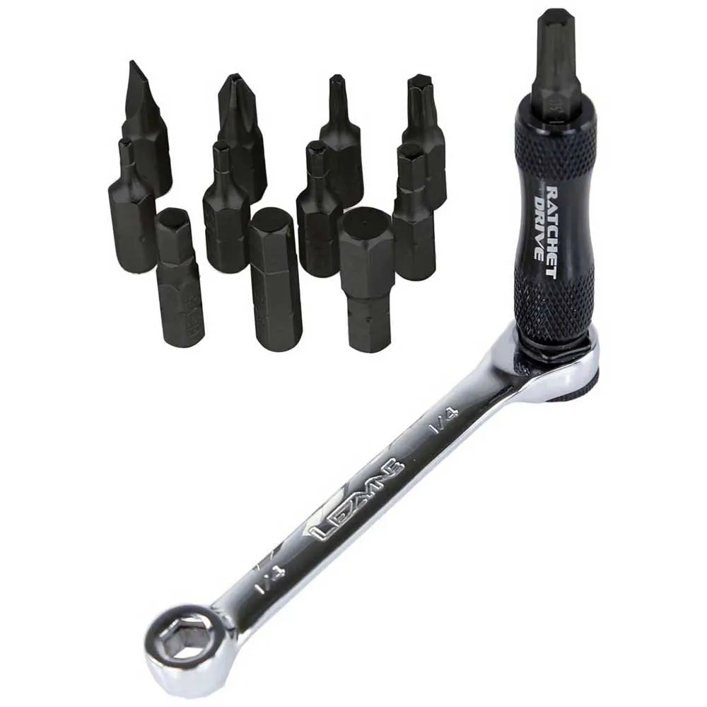 Lezyne Ratchet Werkzeugkasten, Black, One Size Lezyne Ratchet Werkzeugkasten, Black, One Size
