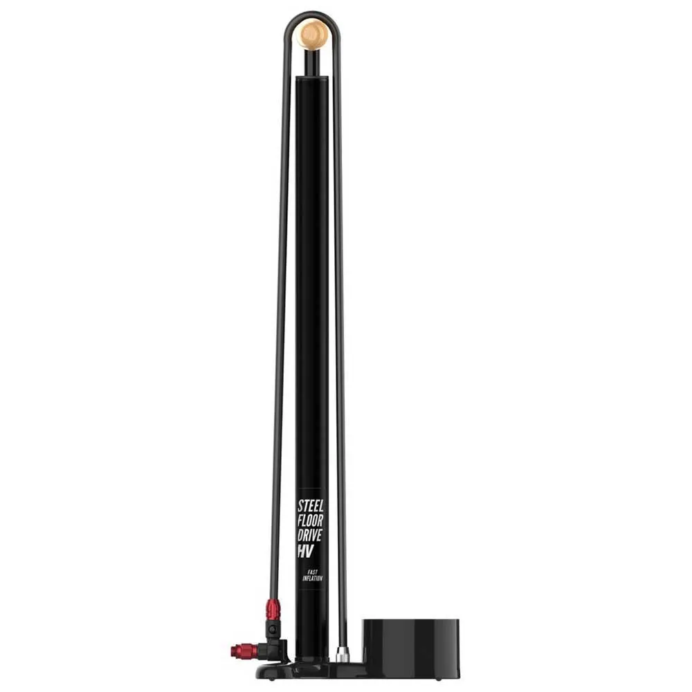 Lezyne Steel Floor Drive 3.5 Hv Standpumpe Lezyne Steel Floor Drive 3.5 Hv Standpumpe