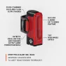 Lezyne Strip Alert Drive Pro 400 Lichtset, Black / red, 400 Lumina