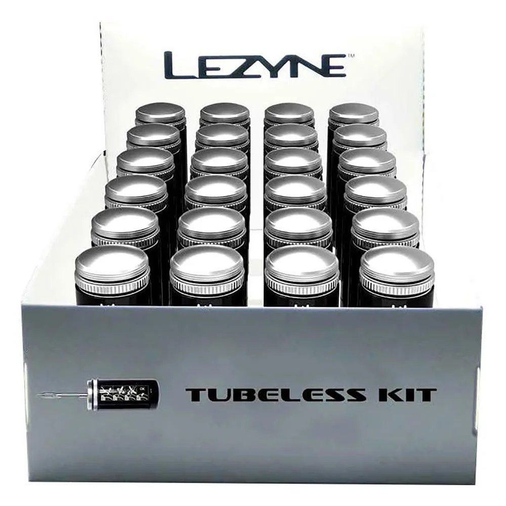 Lezyne Tubeless Reparatursatz 24 Einheiten, White, One Size Lezyne Tubeless Reparatursatz 24 Einheiten, White, One Size