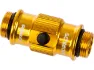 Lezyne Ventilaufsatz Flip-Thread Chuck mit ABS für Micro Floor Drive, Gelb, one_size