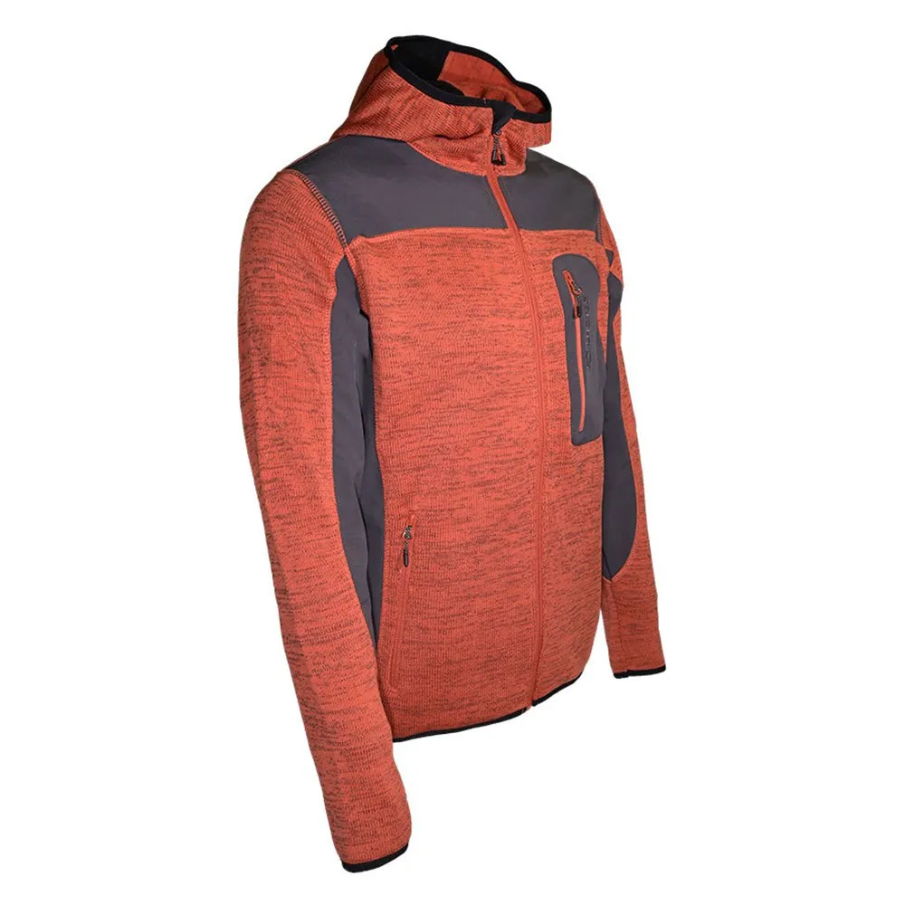 Lhotse Maddox Fleece Mit Durchgehendem Reißverschluss, Brick Lhotse Maddox Fleece Mit Durchgehendem Reißverschluss, Brick