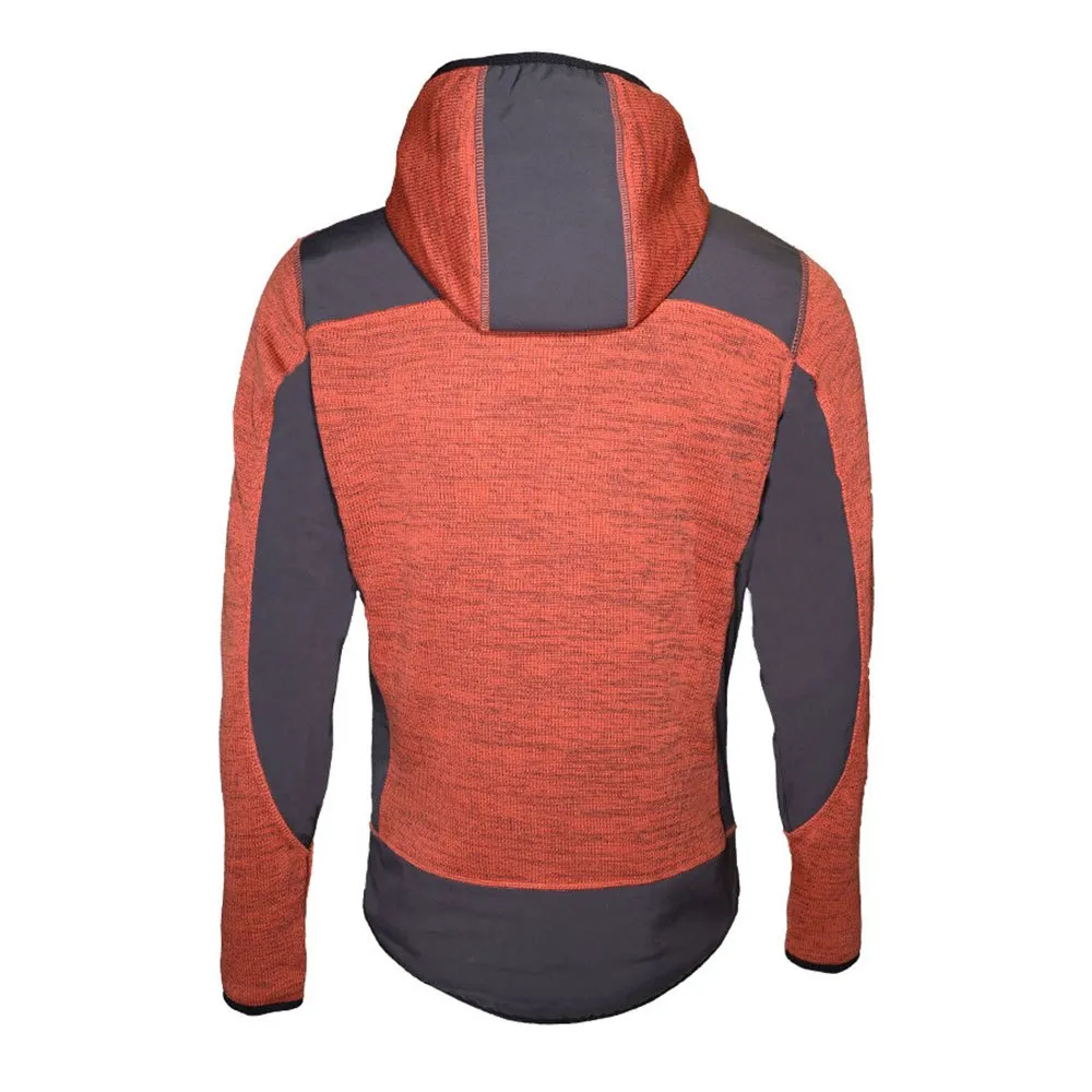 Lhotse Maddox Fleece Mit Durchgehendem Reißverschluss, Brick Lhotse Maddox Fleece Mit Durchgehendem Reißverschluss, Brick