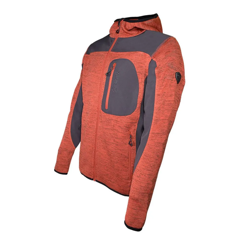 Lhotse Maddox Fleece Mit Durchgehendem Reißverschluss, Brick Lhotse Maddox Fleece Mit Durchgehendem Reißverschluss, Brick
