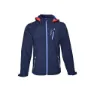 Navy / red