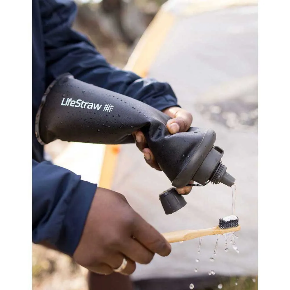 Lifestraw Peak Series 650ml Collapsible Wasserfilterflasche Lifestraw Peak Series 650ml Collapsible Wasserfilterflasche