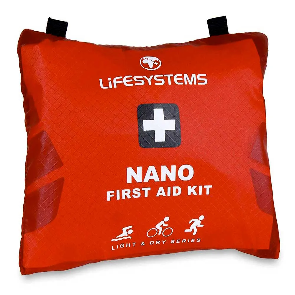 Lifesystems Light & Dry Nano Erste-hilfe-kasten, Red, One Size Lifesystems Light & Dry Nano Erste-hilfe-kasten, Red, One Size