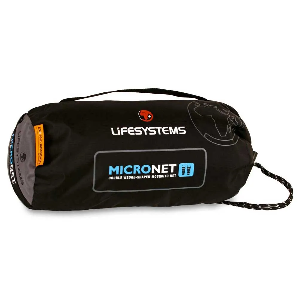 Lifesystems Micronet Double Moskitonetz, Clear