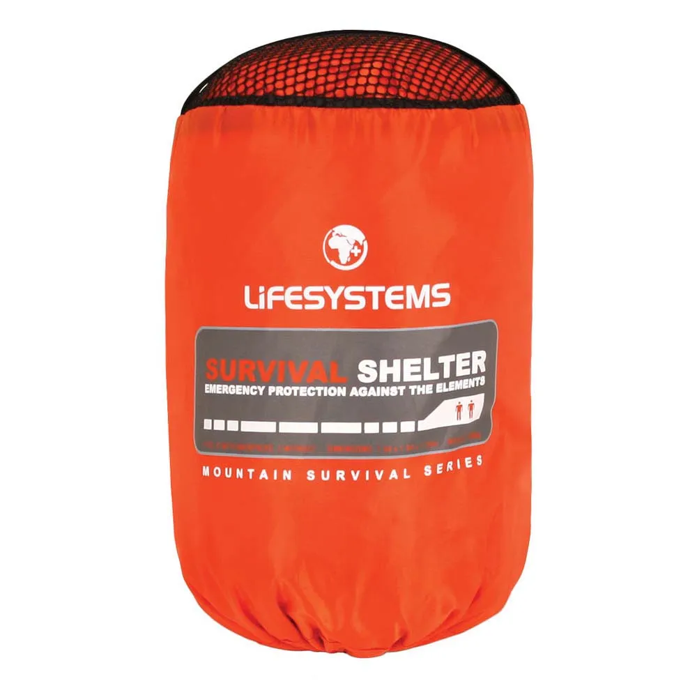 Lifesystems Survival Shelter 2 Plane, Orange, 2PL Lifesystems Survival Shelter 2 Plane, Orange, 2PL