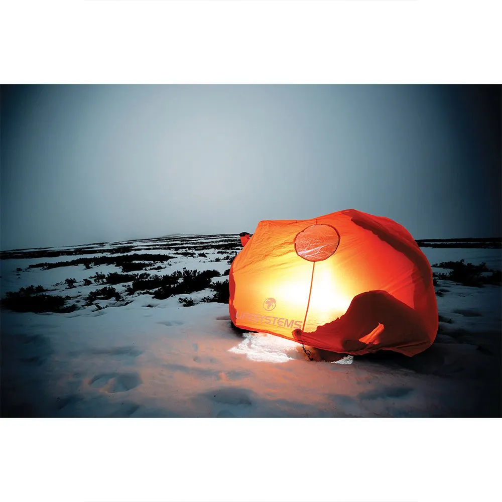 Lifesystems Ultralight Survival Shelter 2p Notunterkunft, Orange, 2PL Lifesystems Ultralight Survival Shelter 2p Notunterkunft, Orange, 2PL