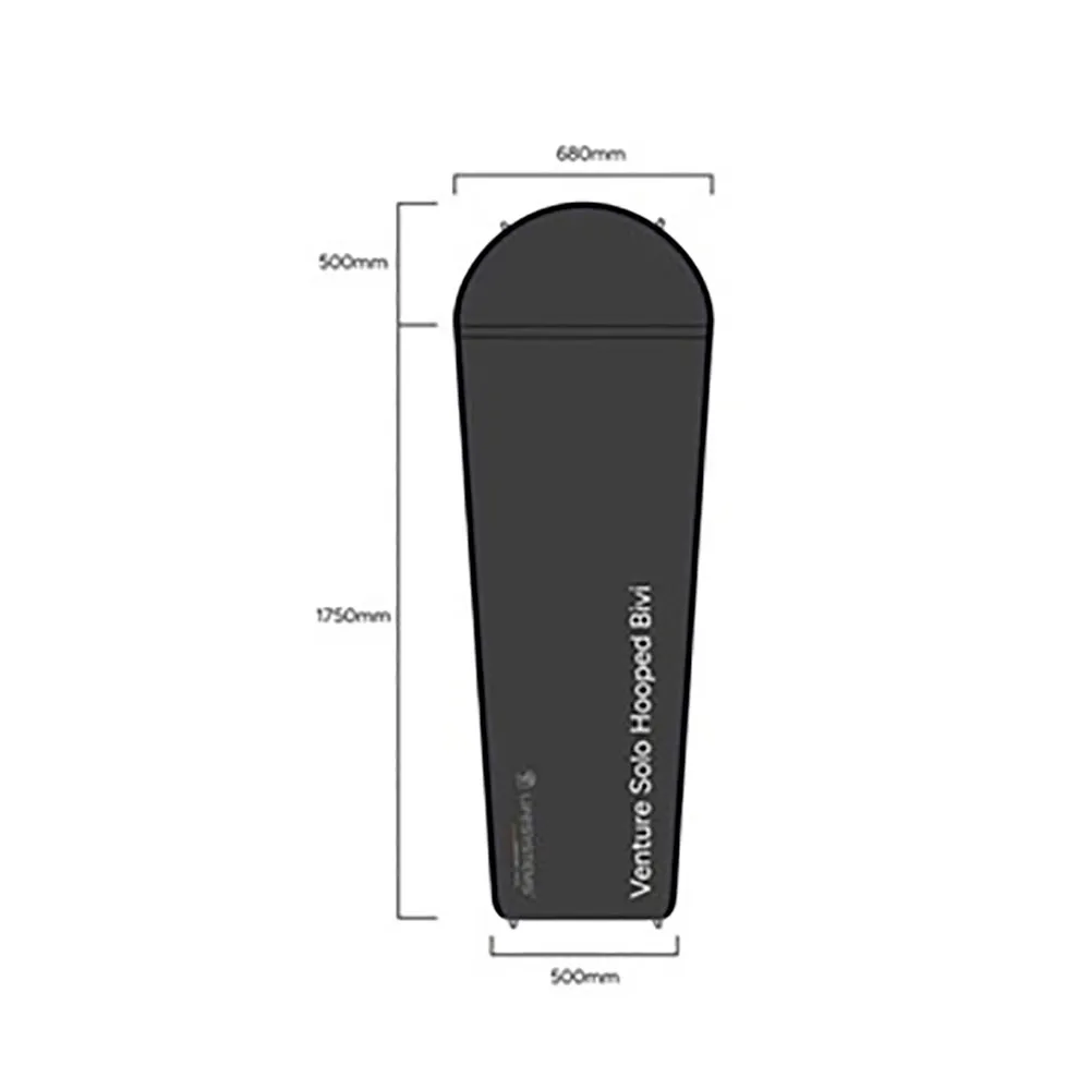 Lifesystems Venutre Solo Hooped Bivibag, Grey, One Size Lifesystems Venutre Solo Hooped Bivibag, Grey, One Size