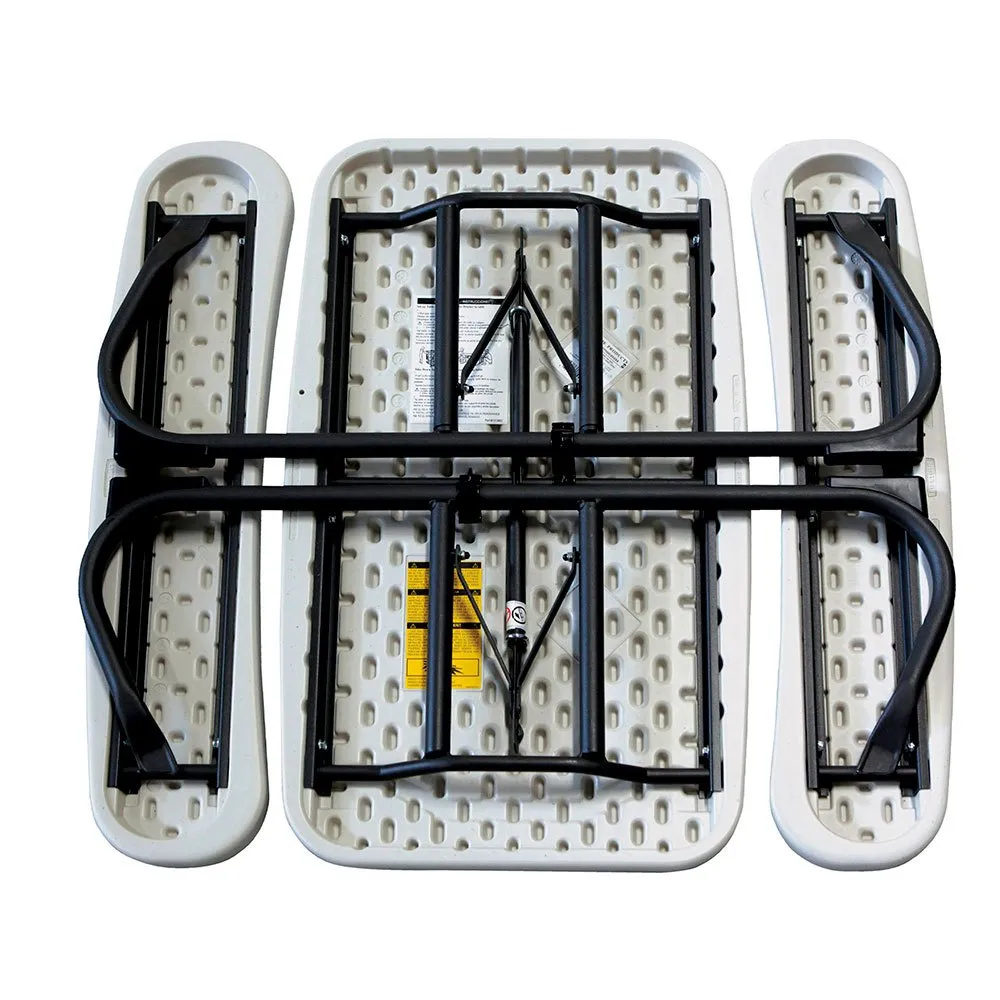 Lifetime 82.5x90x53.5 Cm Picnic Tisch, Cream, One Size Lifetime 82.5x90x53.5 Cm Picnic Tisch, Cream, One Size